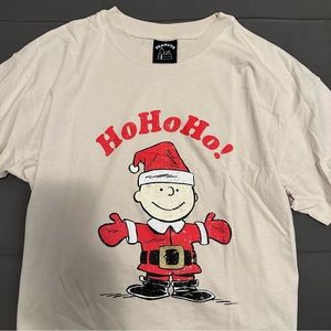 Oversized Peanuts Snoopy Christmas Cotton On Graphic Tee